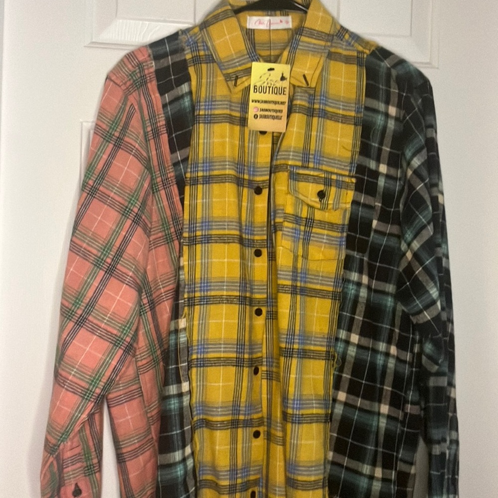 Colorful Plaid Dress